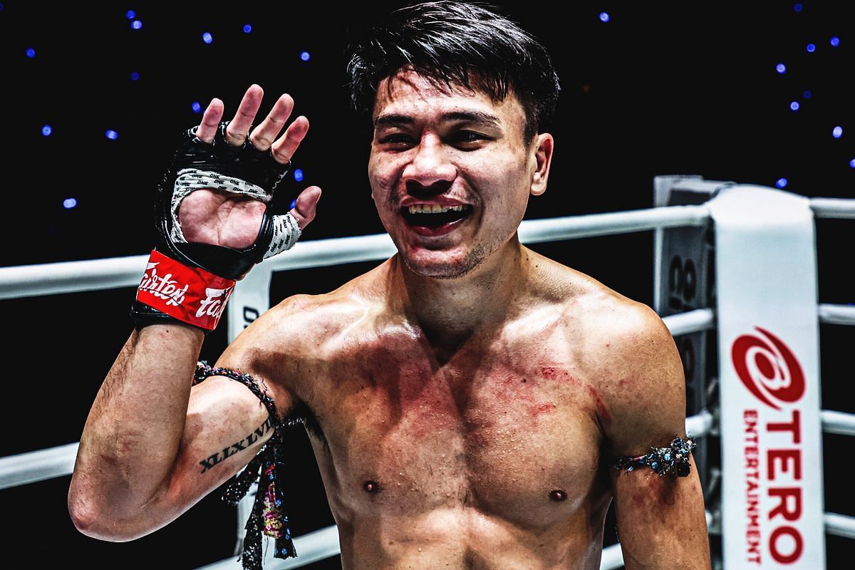 Jaosuayai recalls the sacrifices he made early in his career. [Photo from ONE Championship]