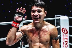“It hasn’t been easy at all” - Thai rising star Jaosuayai dedicates his ONE Fight Night 32 victory to his supportive family