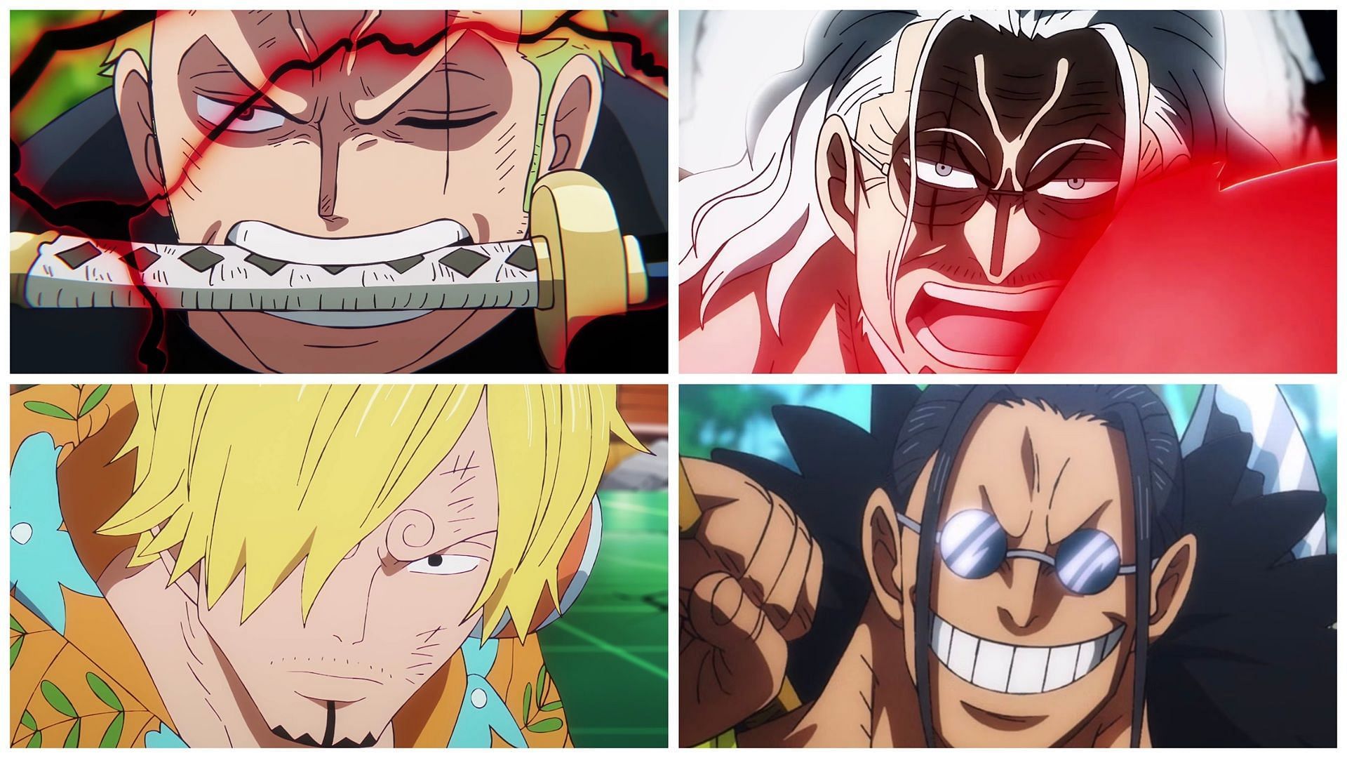 The Wings of the Pirate King, past and present (Image via Toei Animation)