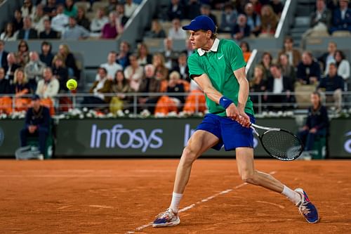 Jannik Sinner is the top seed at the 2025 French Open. (Source: Getty)
