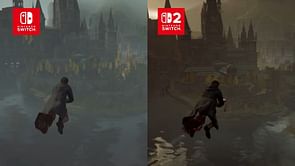 Nintendo Switch vs. Nintendo Switch 2: Hogwarts Legacy graphics and performance comparison