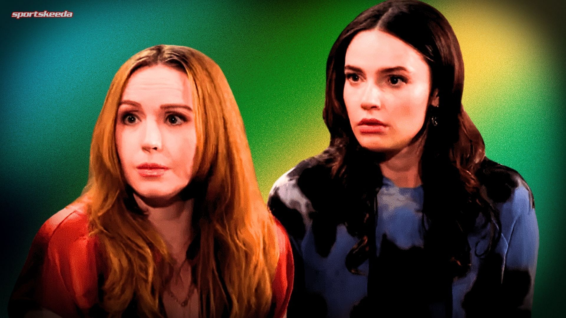 Mariah and Tessa on The Young and the Restless (Custom edit by sportskeeda, Original Image [CBS])