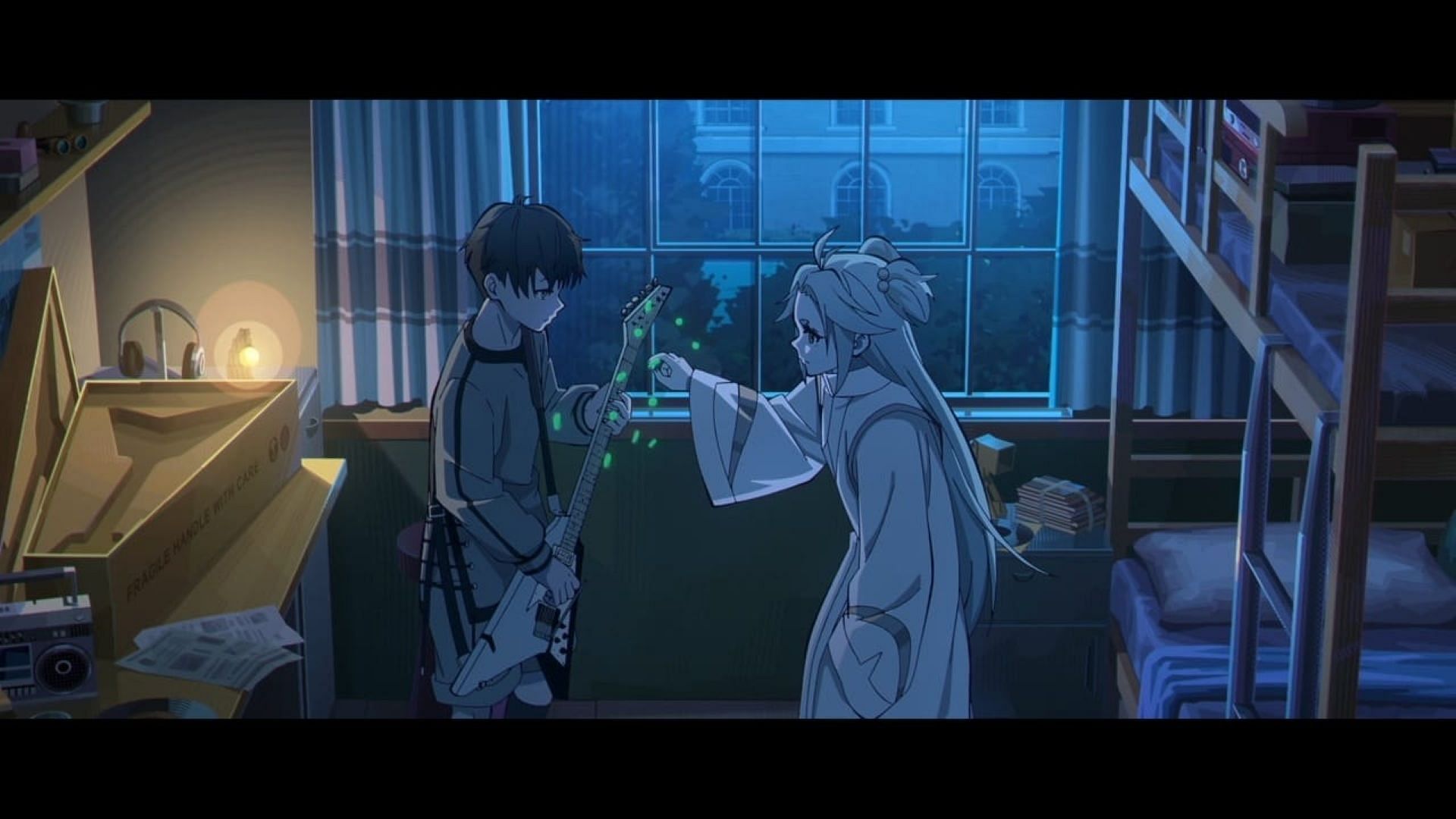 Luo and Cyan in the episode (Image via Pb animation/LAN Studio/Paper Plane Animation)