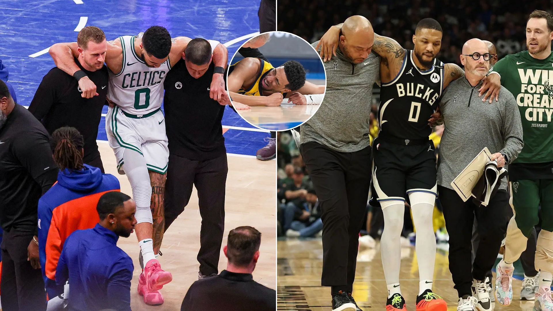 Experts warn of hidden risks with calf strains as Tyrese Haliburton&rsquo;s achilles injury sparks alarming pattern with Damian Lillard and Jayson Tatum 