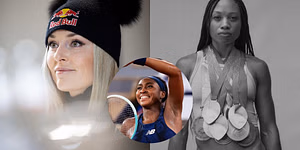 Lindsey Vonn, Allyson Felix, and other Olympic stars react to Coco Gauff making it to 2025 French Open final