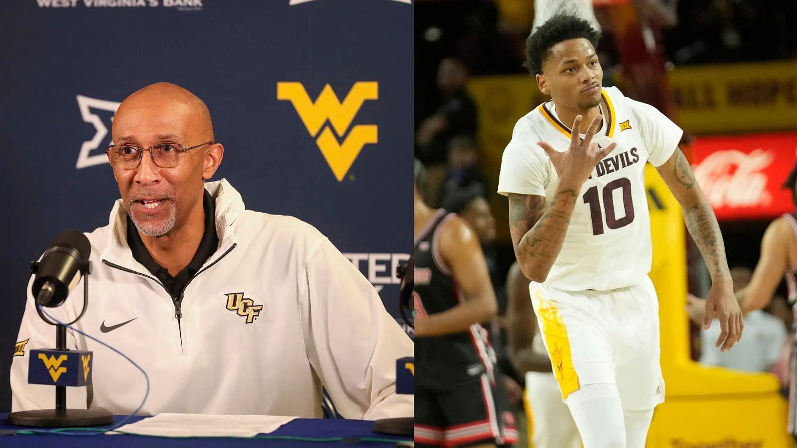 UCF coach Johnny Dawkins has assembled an almost all-new roster, including Arizona State transfer BJ Freeman. (Photo Credits: IMAGN)