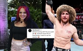 Nina-Marie Daniele wrestling a Georgian woman with Merab Dvalishvili refereeing sends Kayla Harrison and others reeling: "I literally can not"