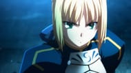 Saber as seen in anime (Image via Deen)
