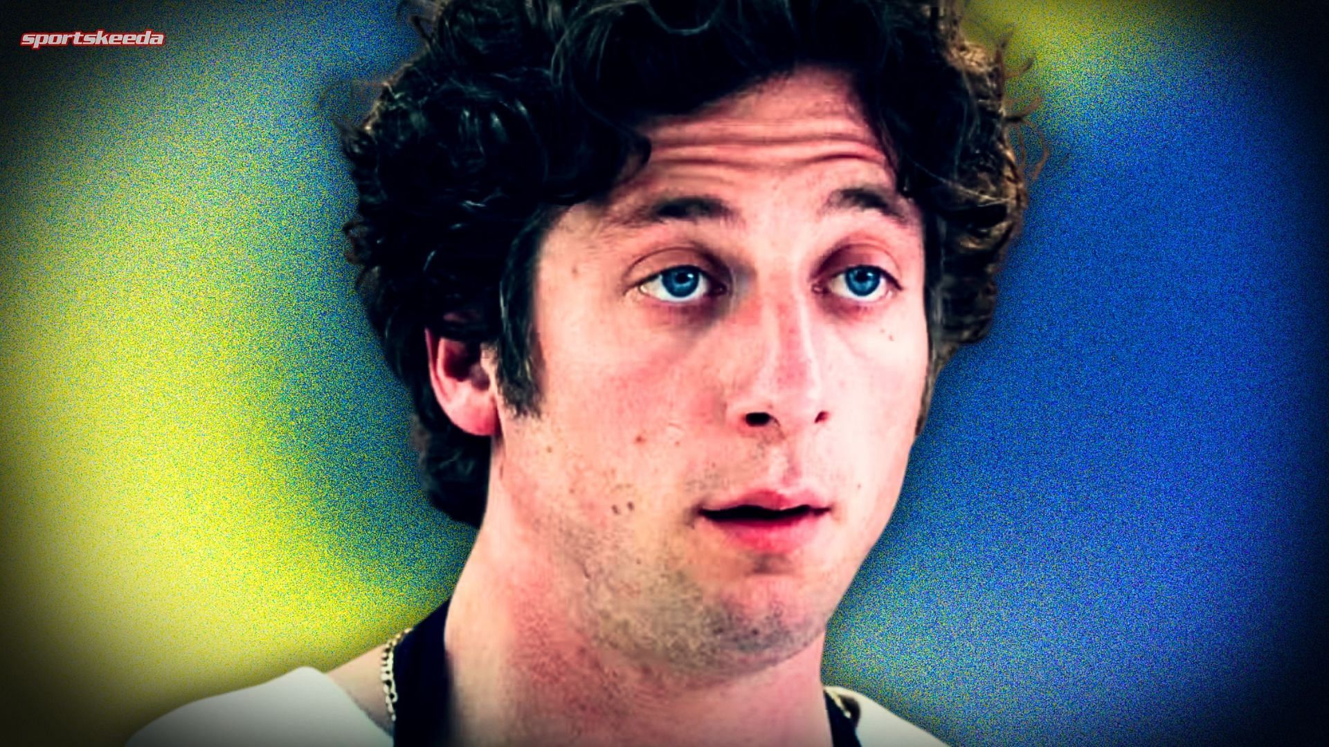 Jeremy Allen White as Carmy staring intently, dealing with emotional turmoil in The Bear season 4