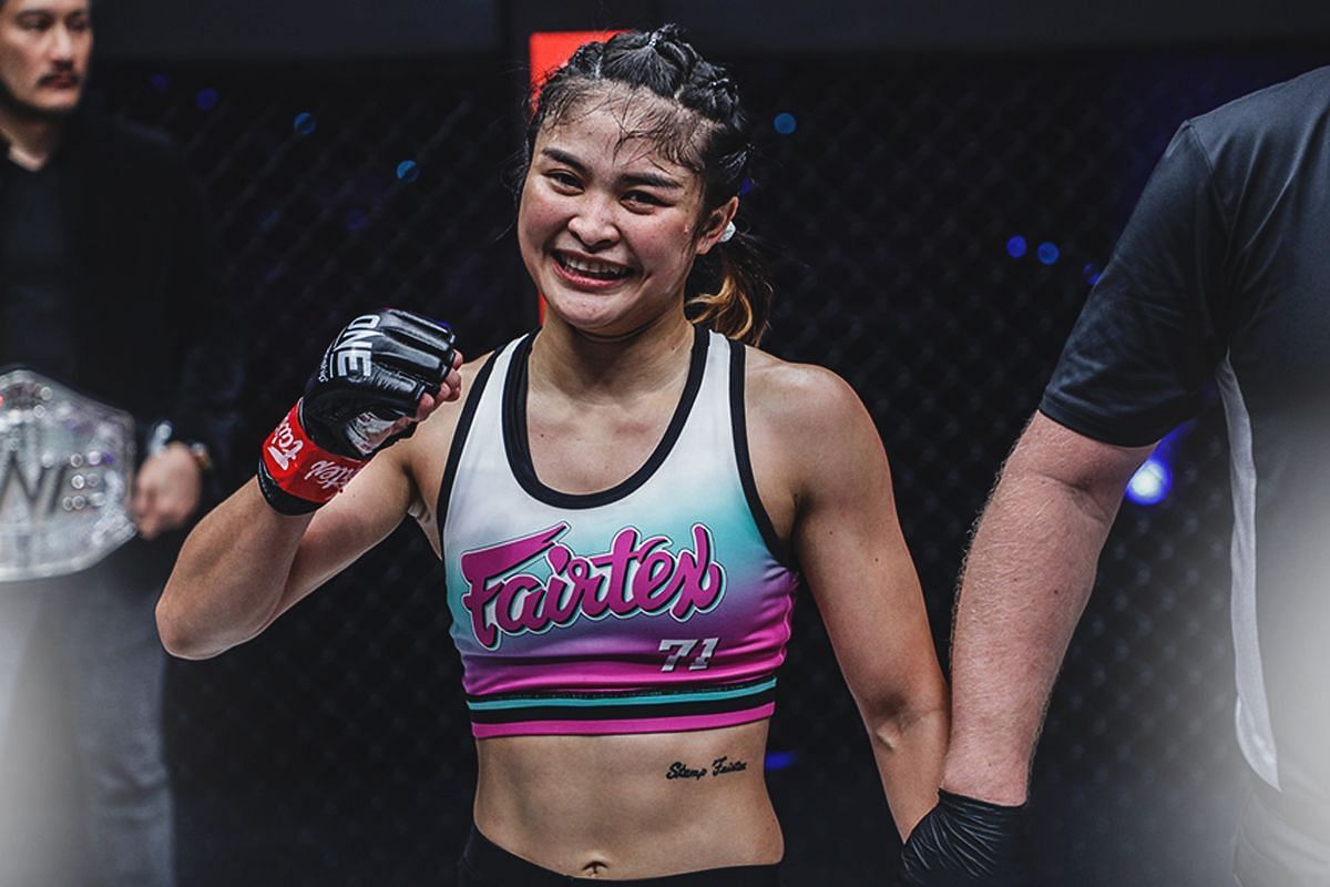 Stamp Fairtex loves to have her own children but not at the moment. -- Photo by ONE Championship