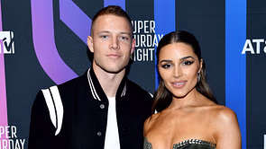 Christian McCaffrey's wife Olivia Culpo drops pregnancy update with baby bump on "borrowed time"