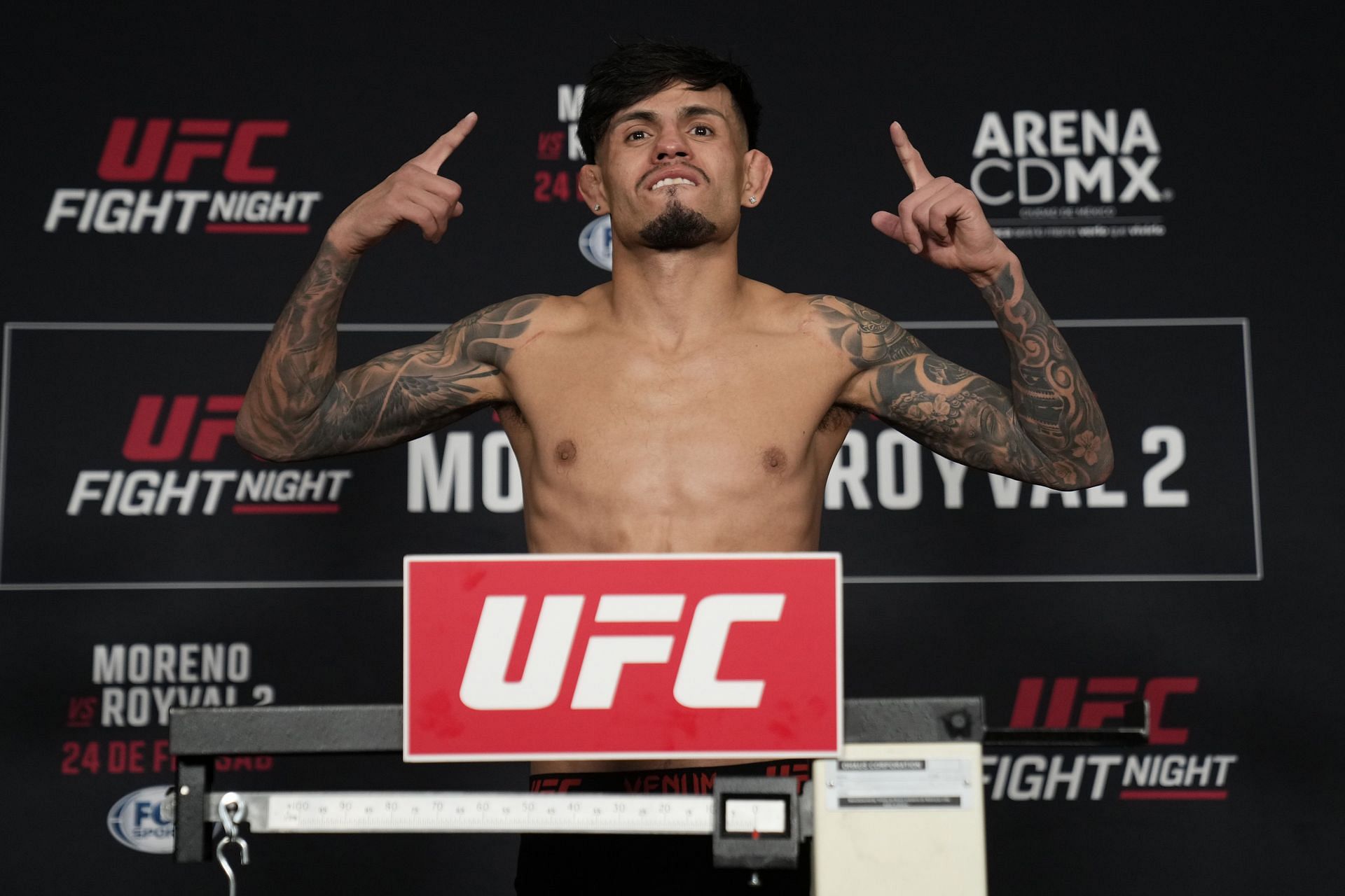 UFC Fight Night: Moreno vs Royval 2 Official Weigh-in