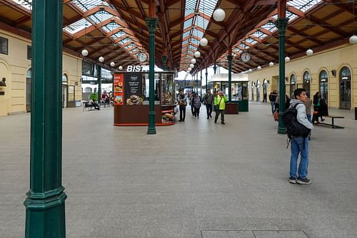 Masarykovo Railway Station In Prague. The station serves regional rail lines and is among the oldest train terminals in the Czech capital. (Photo by Michael Nguyen/NurPhoto via Getty Images)