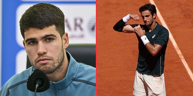 "Unsure of himself" - Serena Williams' ex-coach worried for 'undisciplined' Carlos Alcaraz after shaky French Open SF start