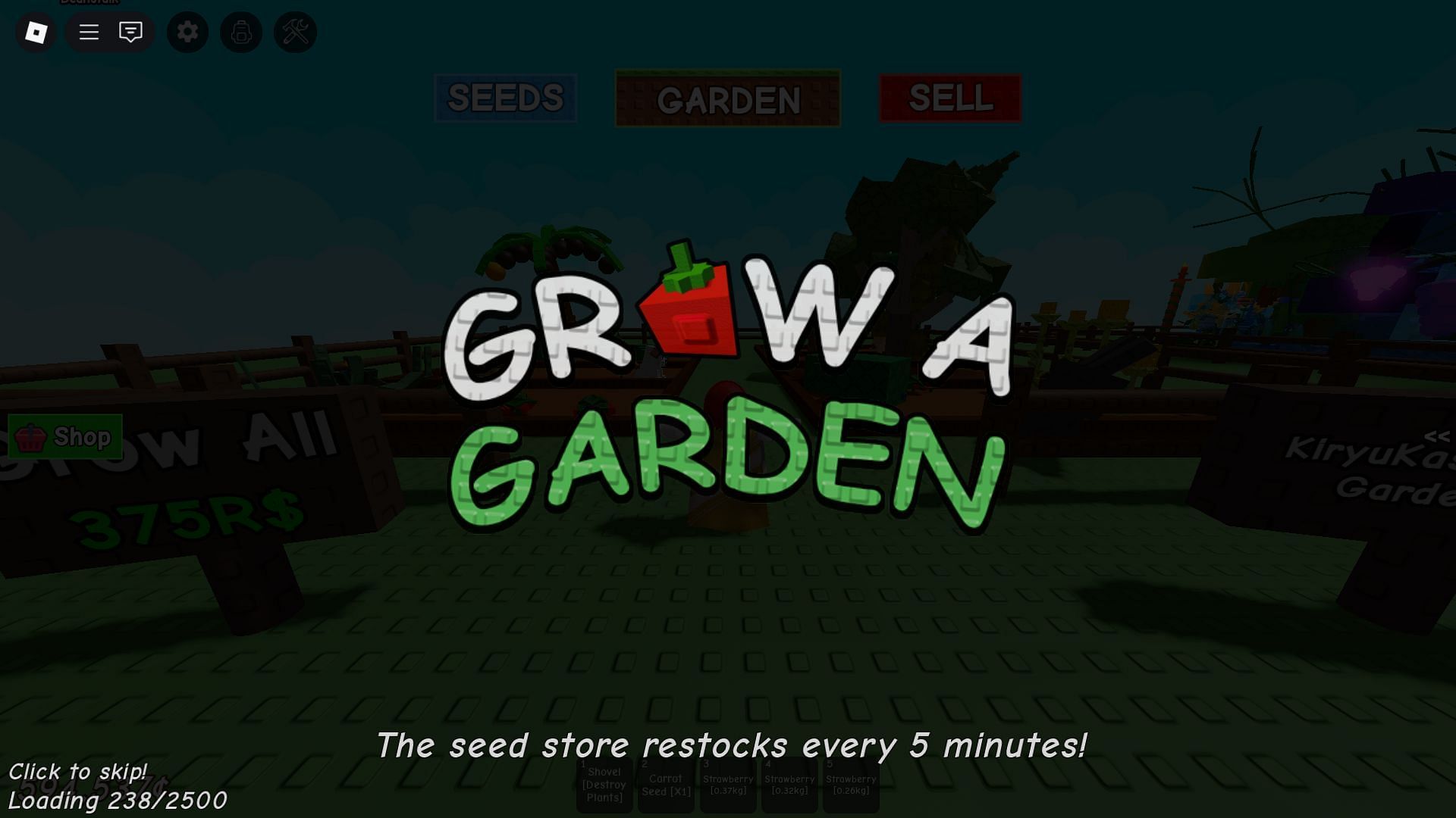 Roblox Grow a Garden