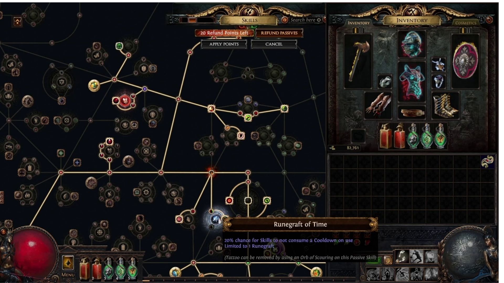 Runegrafting allows more build flexibility (Image via Grinding Gear Games)
