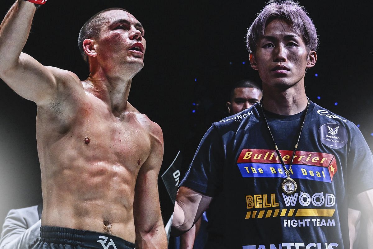 Tagir Khalilov (left) and Taiki Naito (right) | Image credit: ONE Championship