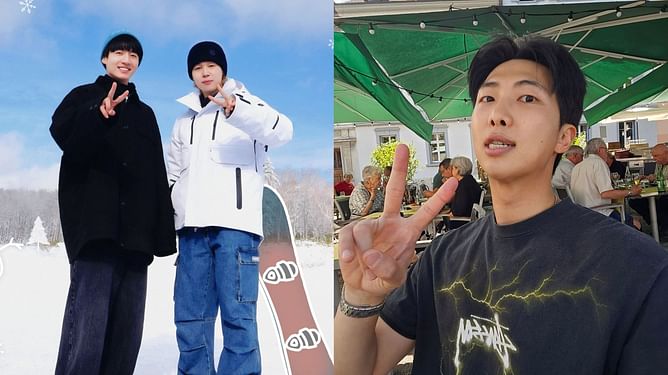 "ARE YOU SURE PT2 FT. RM?"– BTS' leader's Switzerland update sparks speculation about a new season of Jimin and Jungkook's travel show
