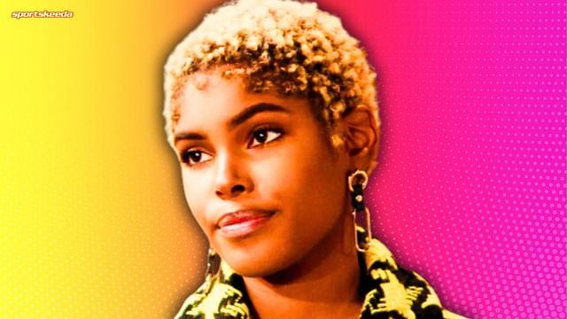 Diamond White played Paris on The Bold and the Beautiful (Custom edit by Sportskeeda, Original Image [CBS])