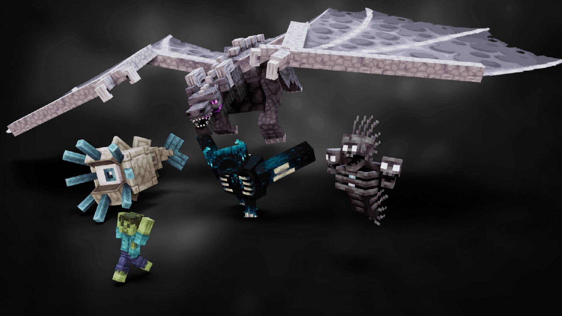 Boss Refreshed entirely changes how each boss mob looks like (Image via CurseForge/lukidon)