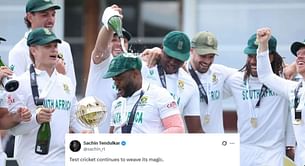 "Test cricket continues to weave its magic" - Sachin Tendulkar leads cricket fraternity as SA beat Aus to lift their maiden ICC WTC 2025 trophy