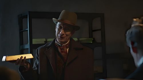 David Thewlis seen as Sherlock Holmes in Sherlock & Daughter season 1 episode 7 (Image via The CW)