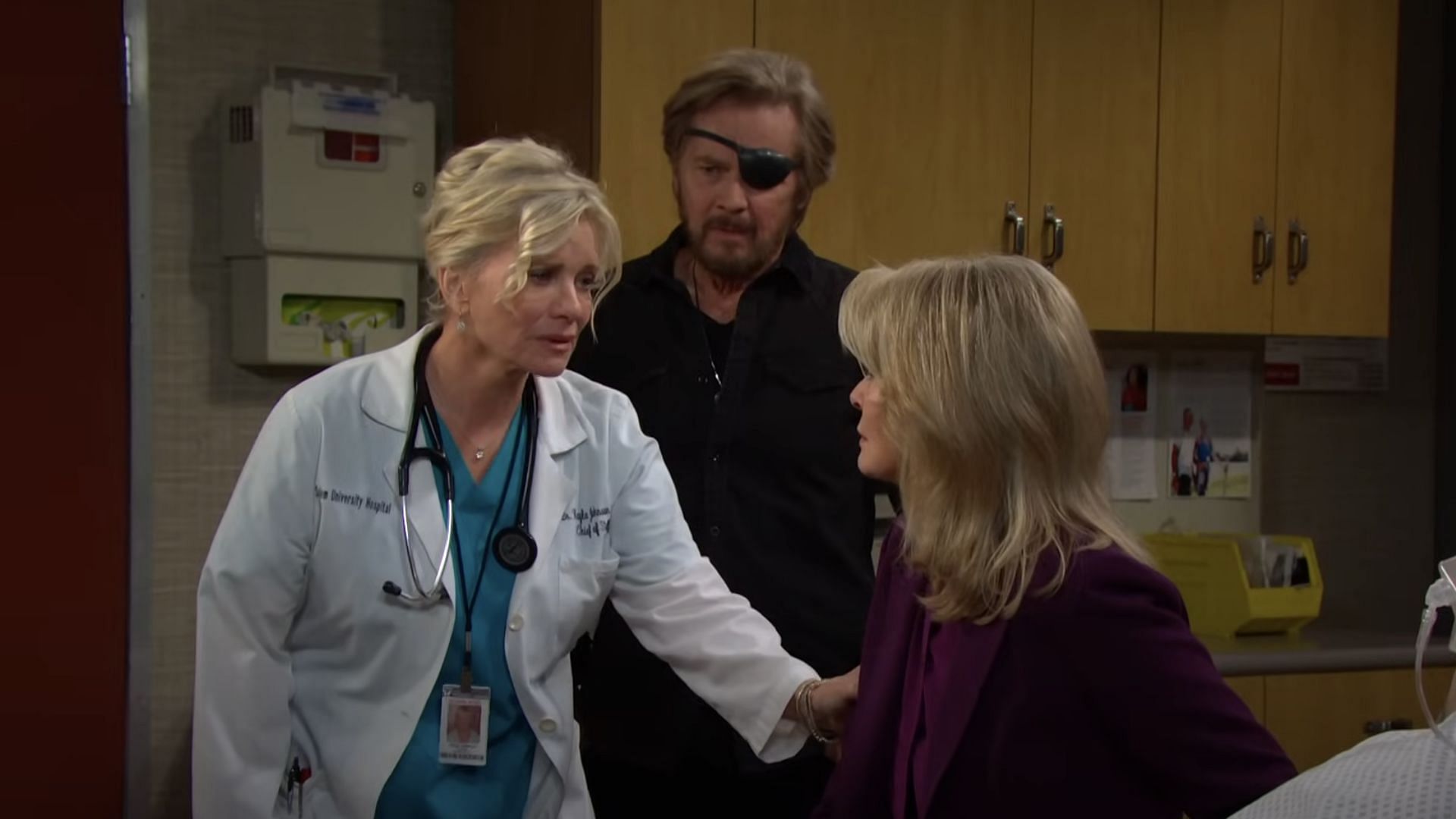 Kayla, Steve and Marlena (Image via Youtube / Days of Our Lives)