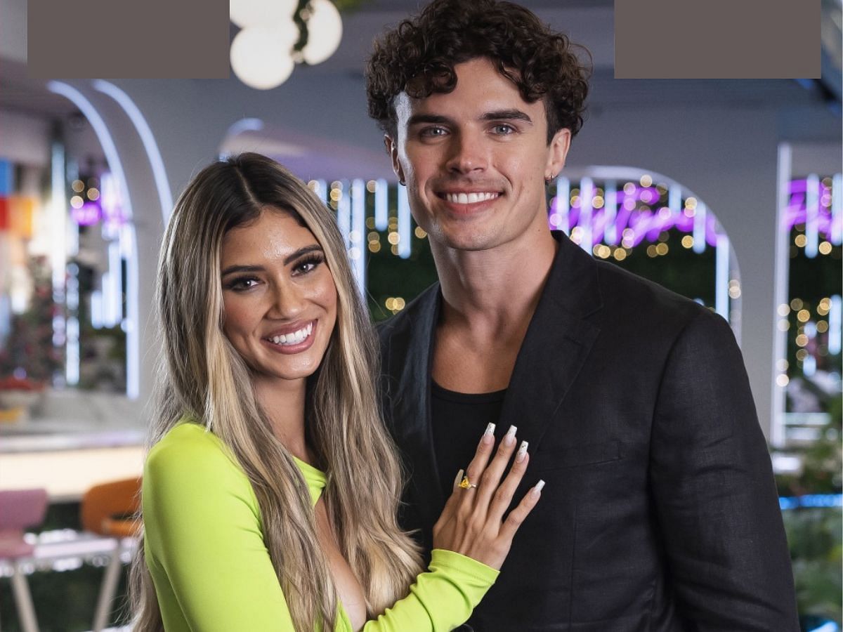 Belle-A and Nic from Love Island USA season 7 (Image via Instagram/@loveislandusa)
