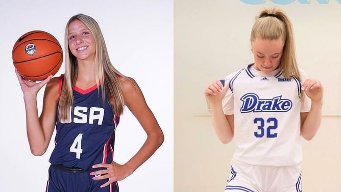 Geno Auriemma's UConn Huskies target Addison Bjorn reacts to Class of 2026 prospect Grace Fincham's commitment
