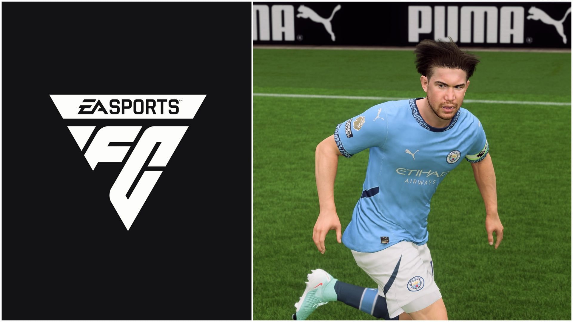 End of an Era De Bruyne has been leaked (Images via EA Sports/Sportskeeda Gaming)