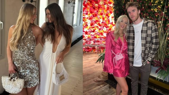 Connor McDavid's wife Lauren takes credit for his friendship with Leon ...