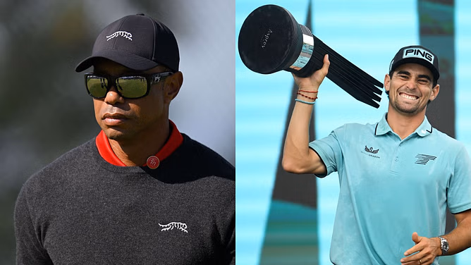 Tiger Woods no match for Joaquin Niemann, jokes 1-time PGA Tour winner after LIV Golf Virginia