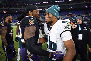 "I felt that a lot": Ravens' Derrick Henry gets honest about chip on his shoulder after breakout season competing against Saquon Barkley
