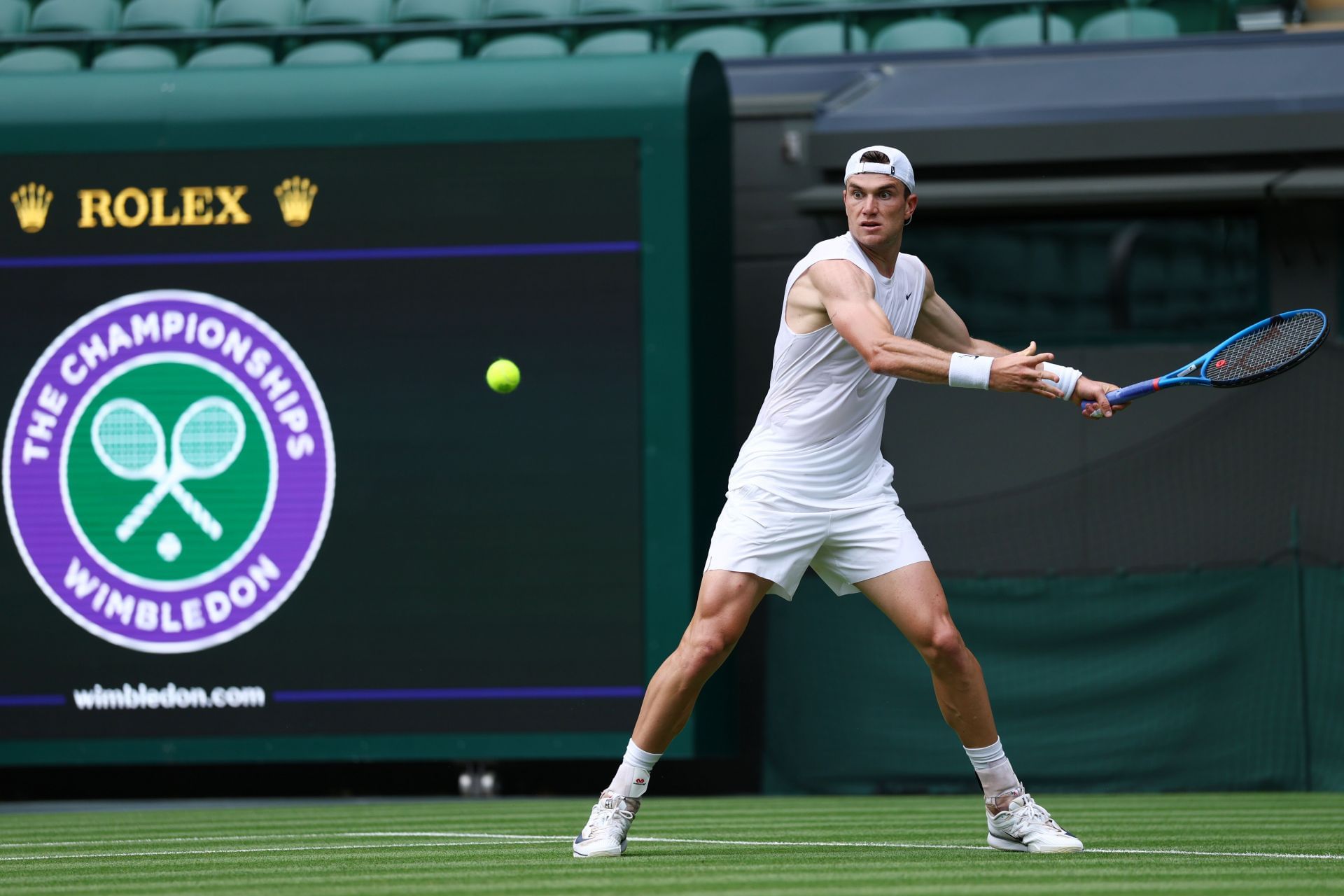 Jack Draper at Wimbledon 2025. (Photo: Getty)
