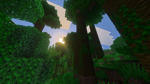 Mojang officially releases their very own shaderpack-like graphics with Vibrant Visuals (Image via Sportskeeda Gaming || Mojang Studios)
