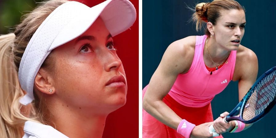 Yulia Putintseva and Maria Sakkara (Source: Getty)