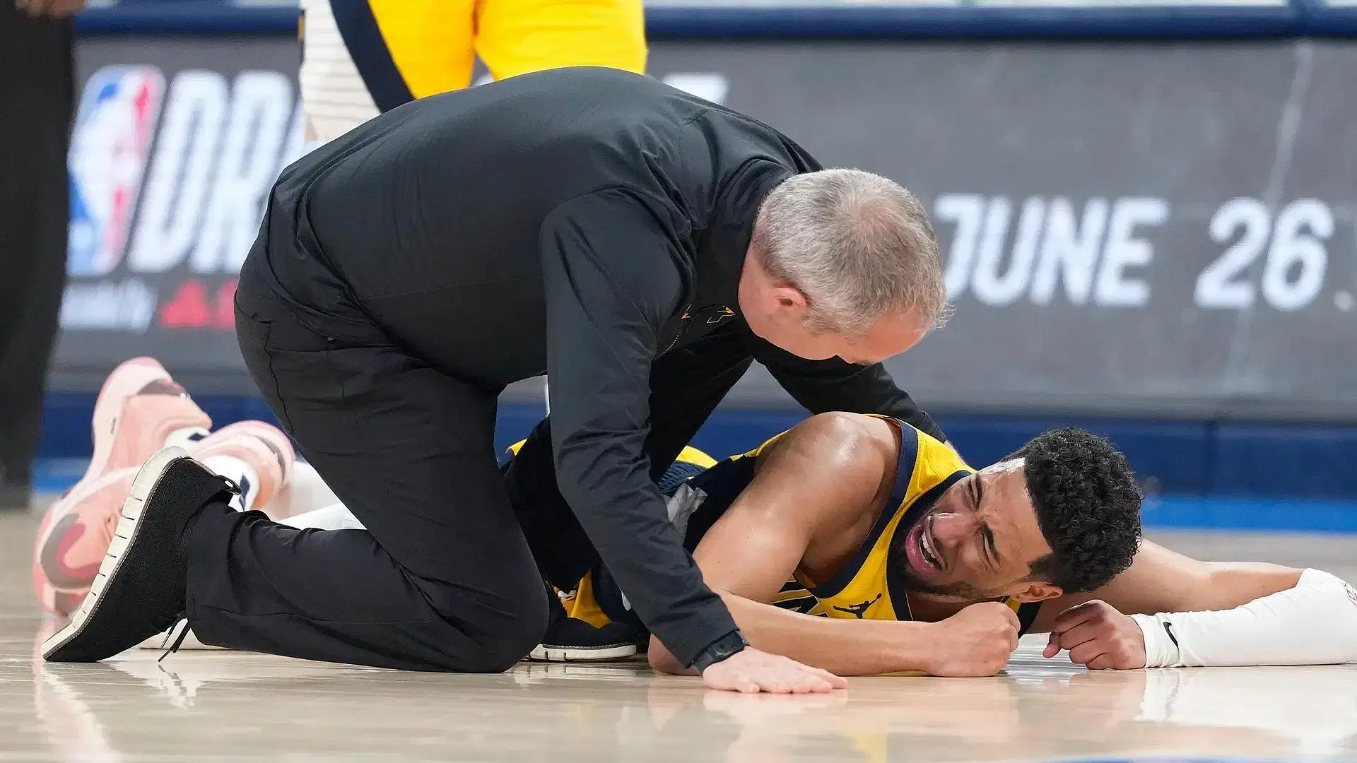 Chilling footage shows Tyrese Haliburton