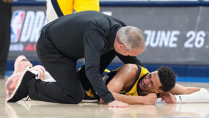 WATCH: Chilling footage shows Tyrese Haliburton's calf 'ripple' as Achilles injury fears loom