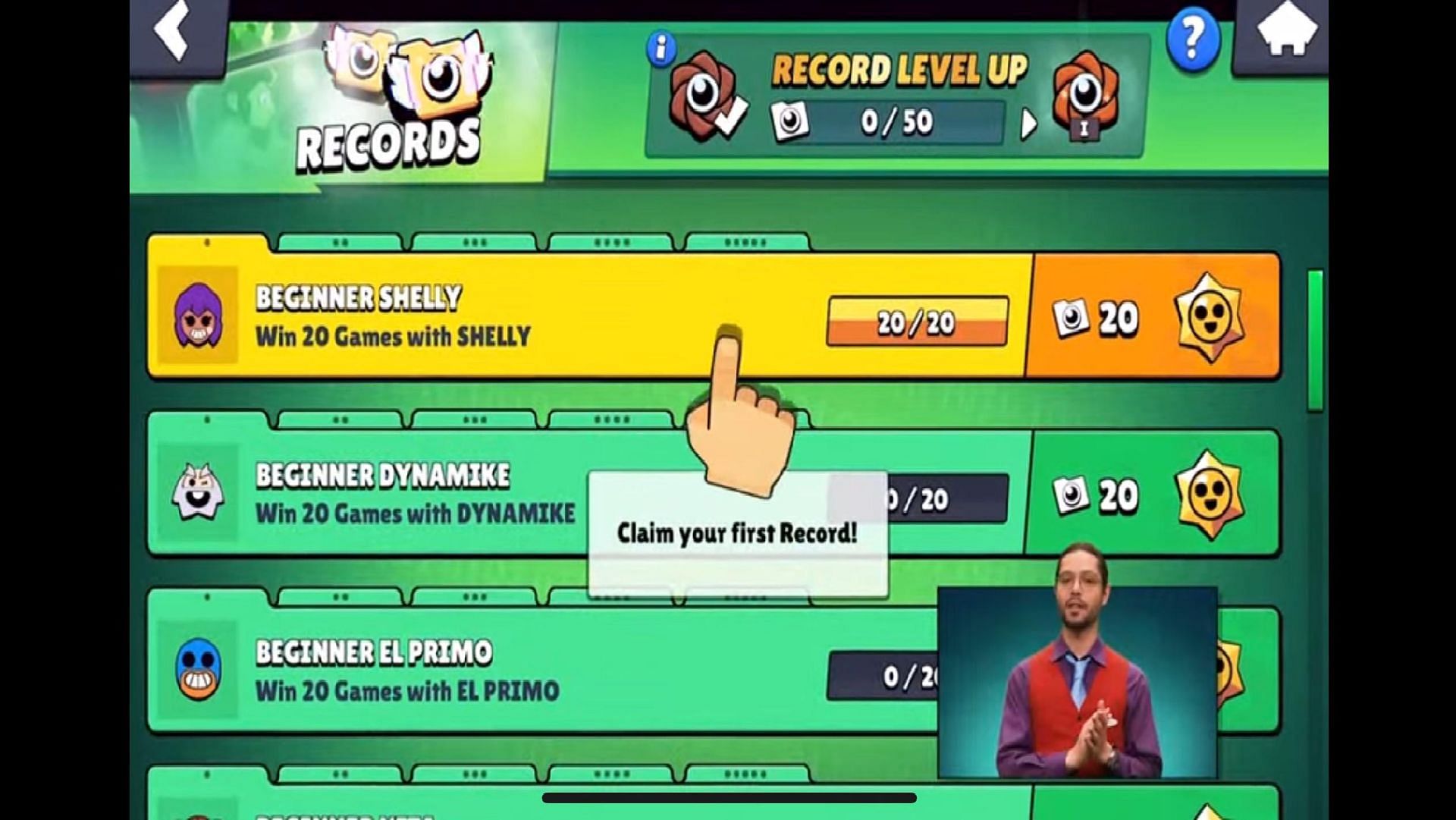 new Record System in Brawl Stars