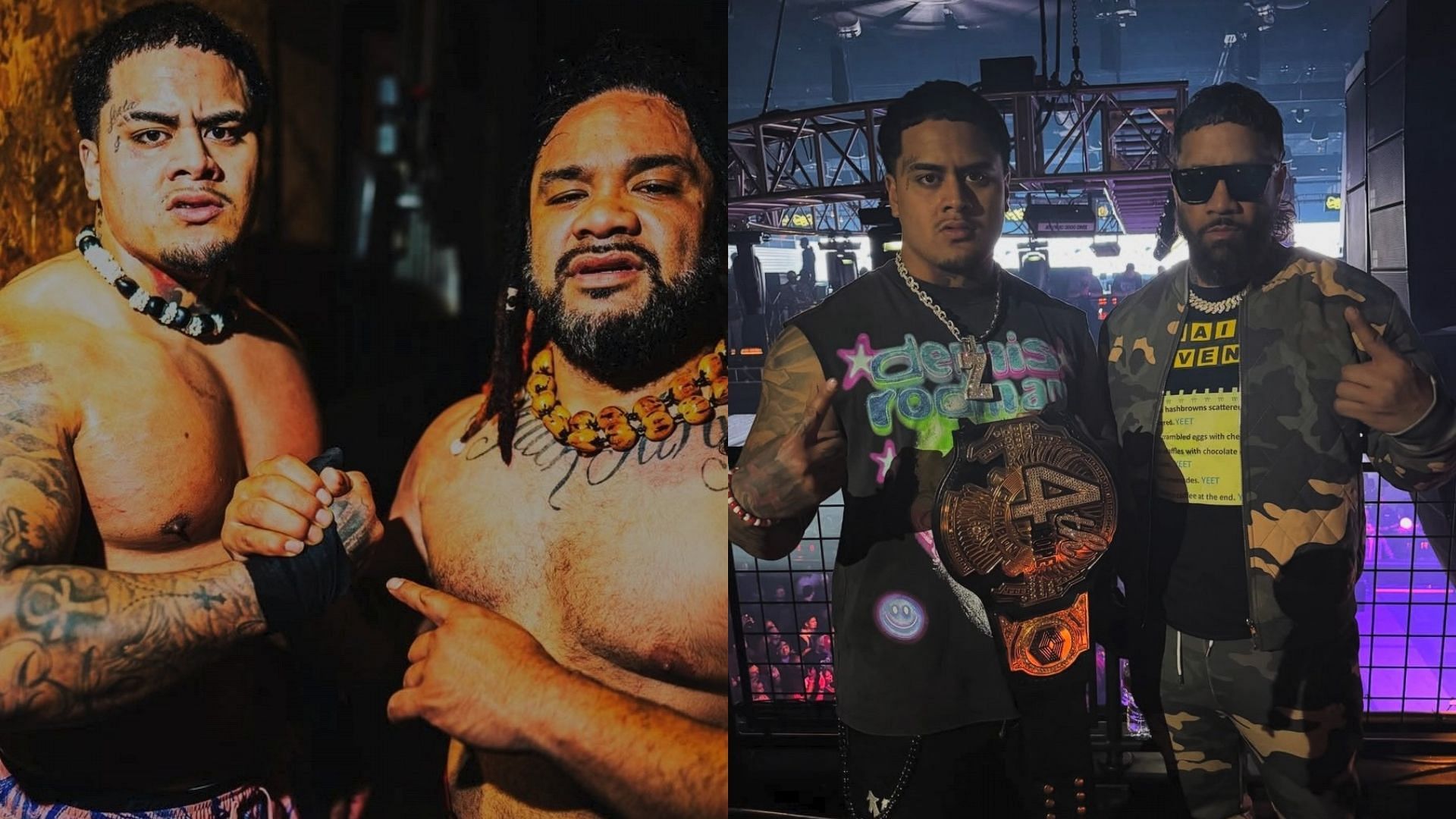 Real life Bloodline member Zilla Fatu (Images via Zilla