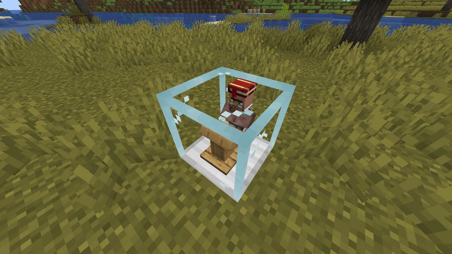 Easy villager is a great mod that makes managing villagers simpler (Image via Sportskeeda Gaming || Mojang Studios)