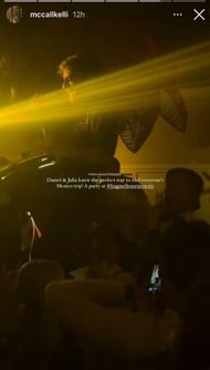 McCall Kelli's Instagram Story via Instagram