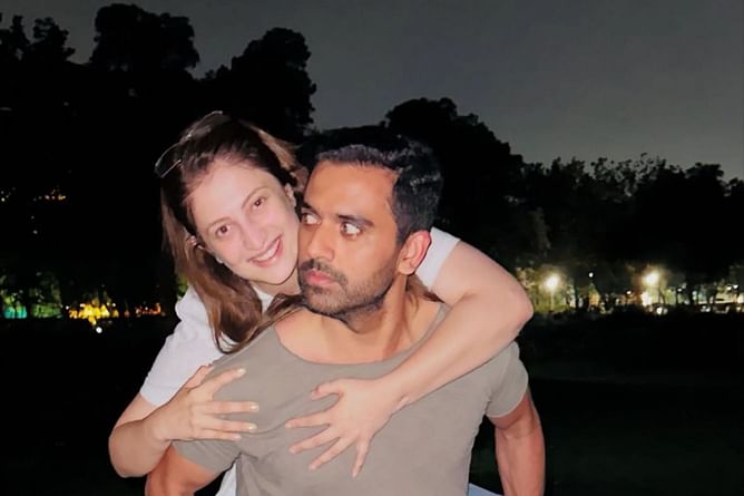 “Running between life’s wickets, and still undefeated” - Jaya Bhardwaj’s cute anniversary post for Deepak Chahar amid IPL 2025 [In Pictures]