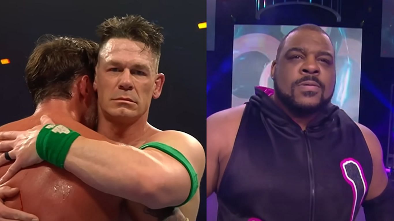John Cena and Keith Lee [ Images from AEW and WWE