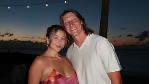 Trevor Lawrence's wife Marissa crowns Jaguars QB as 'best daddy' as couple enjoys summer vacay in Bahamas