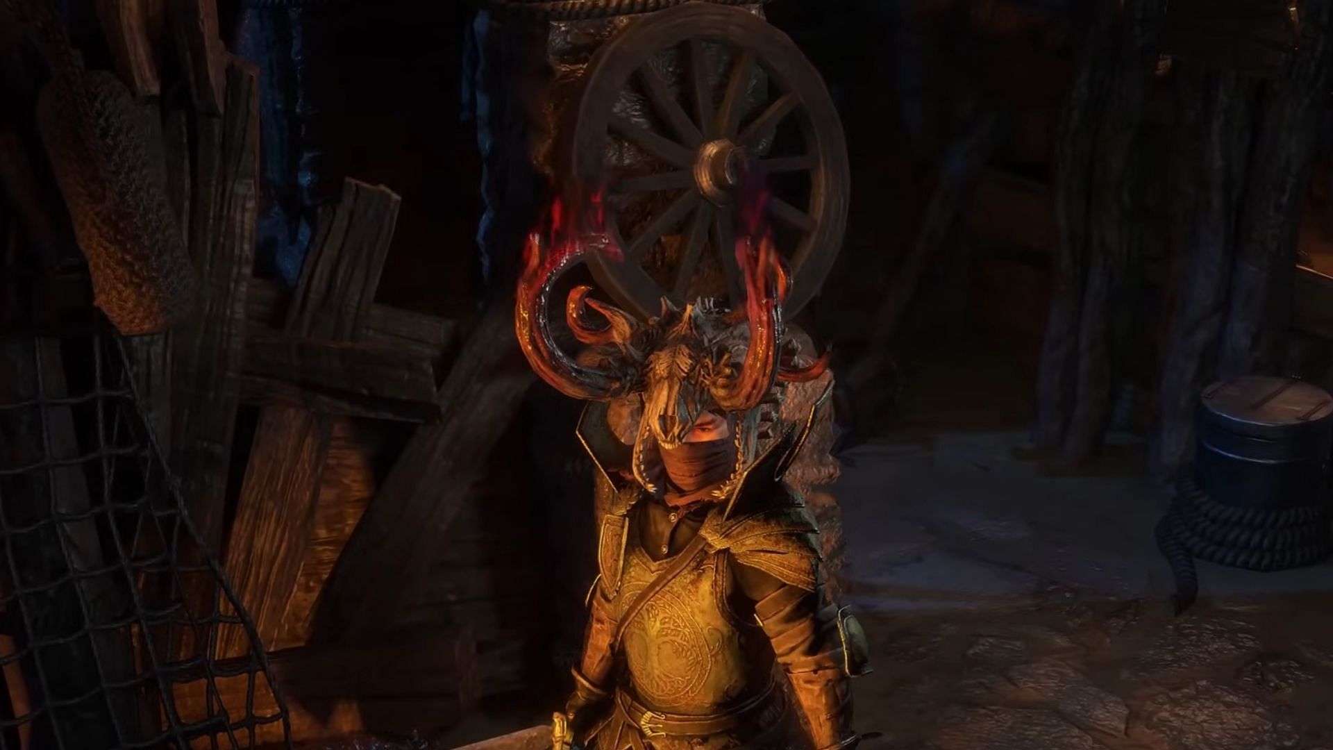 Skull of Undeath Helmet Skin in Path of Exile (Image via Grinding Gear Games)