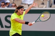 Tsitsipas at the 2025 French Open - Day Four - Source: Getty
