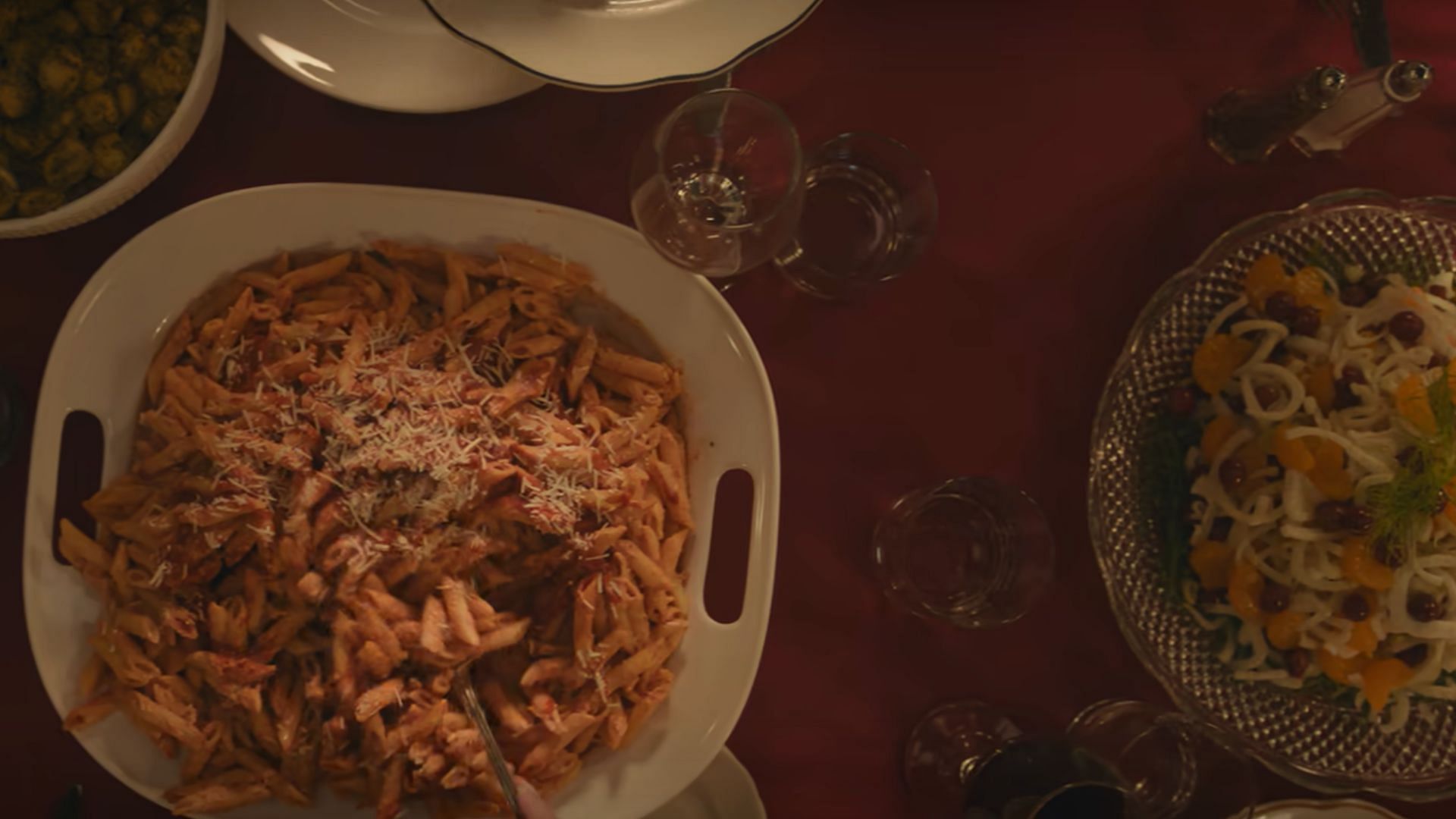 The movie offers a detailed look at the diversity of Italian cuisine (Image via Netflix)