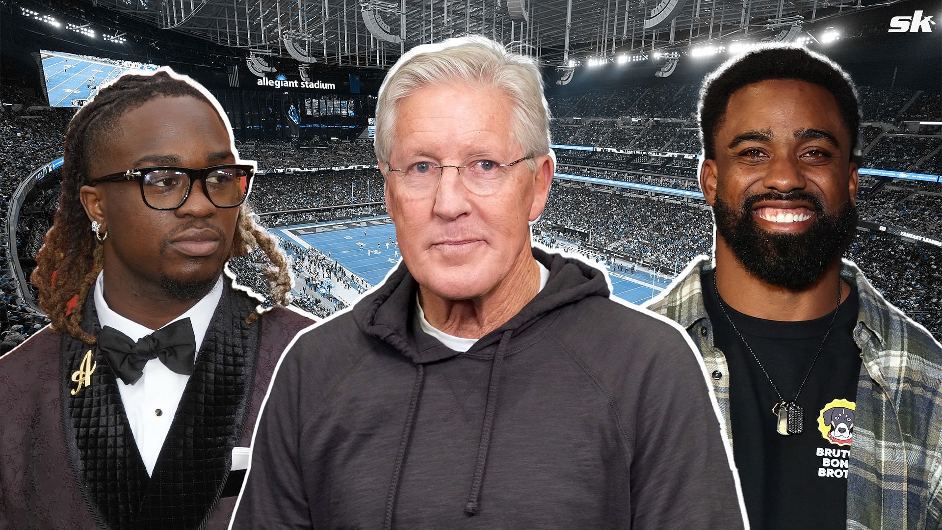 Pete Carroll makes feelings clear on Ashton Jeanty vs. Raheem Mostert Raiders RB1 battle