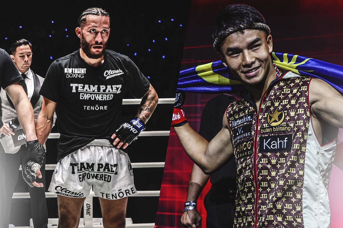 Diego Paez urges young star Johan Ghazali to forge ahead. -- Photo by ONE Championship